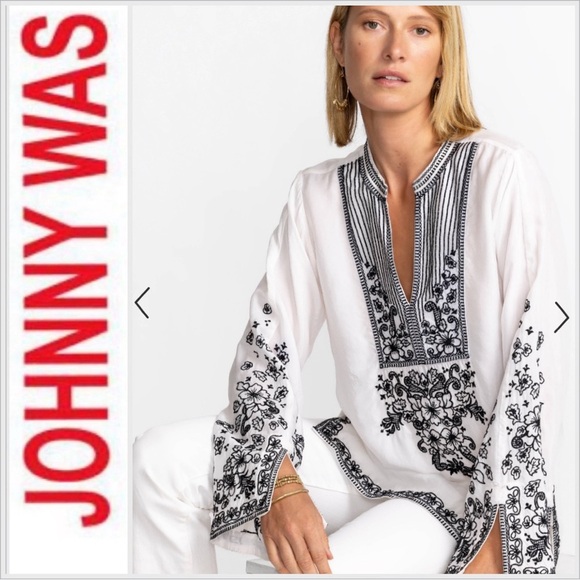 NWT Johnny Was Natural Tempest Blouse XS - Picture 1 of 12